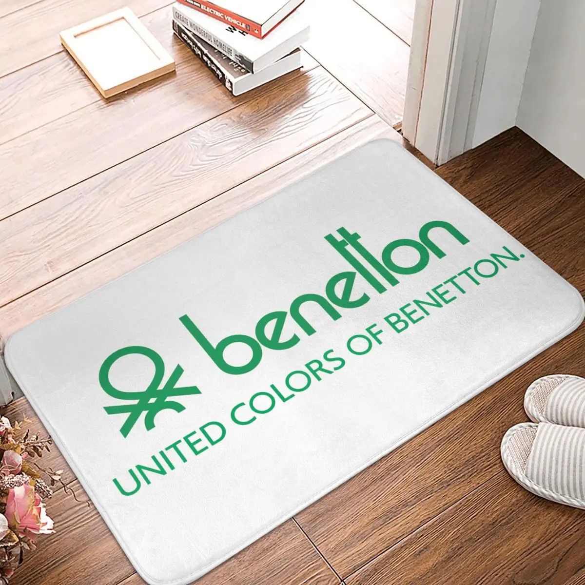 United Colors Of Benetton Anti-slip Doormat Floor Mat Absorbent Mat Carpet Rug for Kitchen Entrance Home Bathroom Footpad Mats