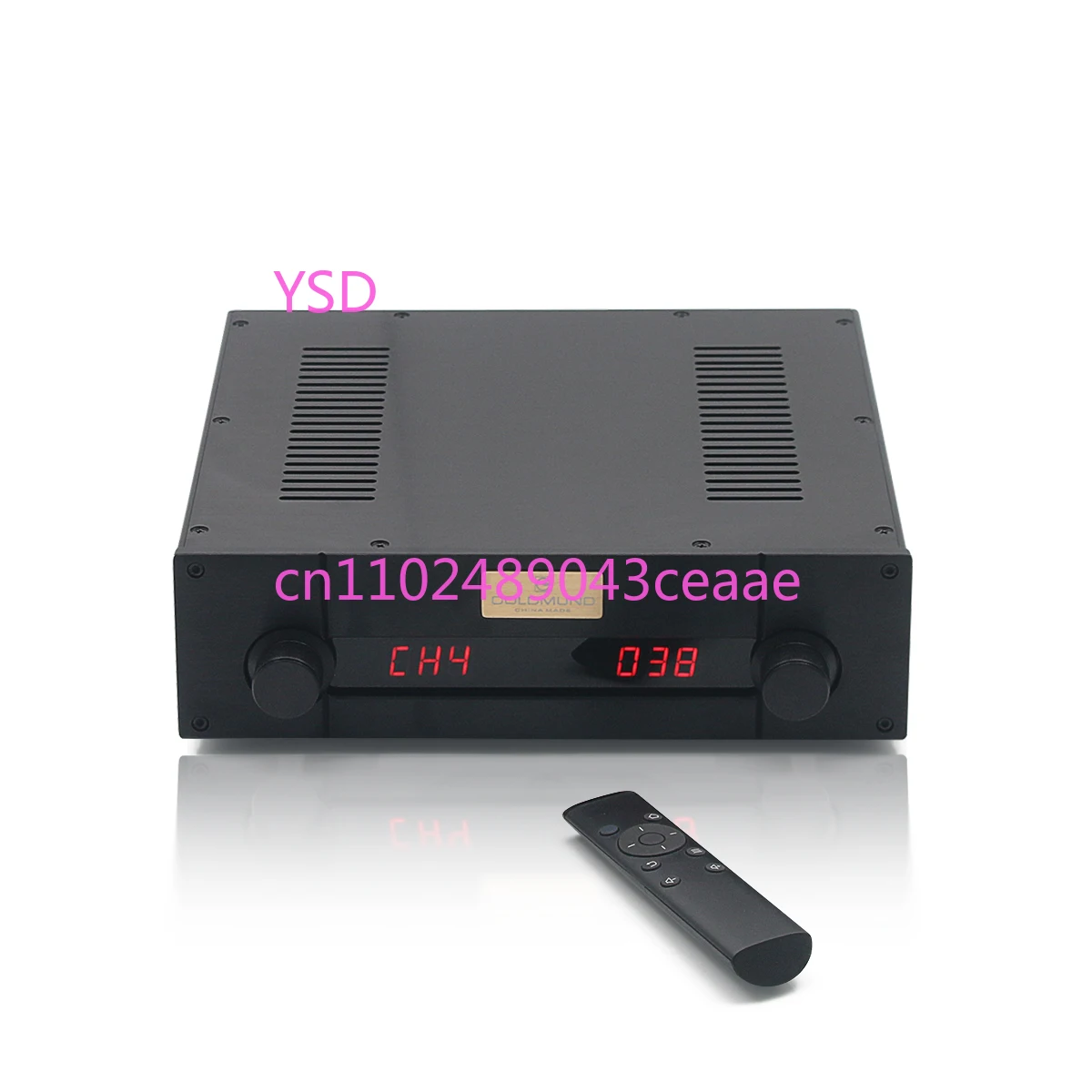 

HiFi усилитель C3850 с дистанционным управлением, однополярный, класс А, с 4 входами, на базе схемы Accuphase C3850