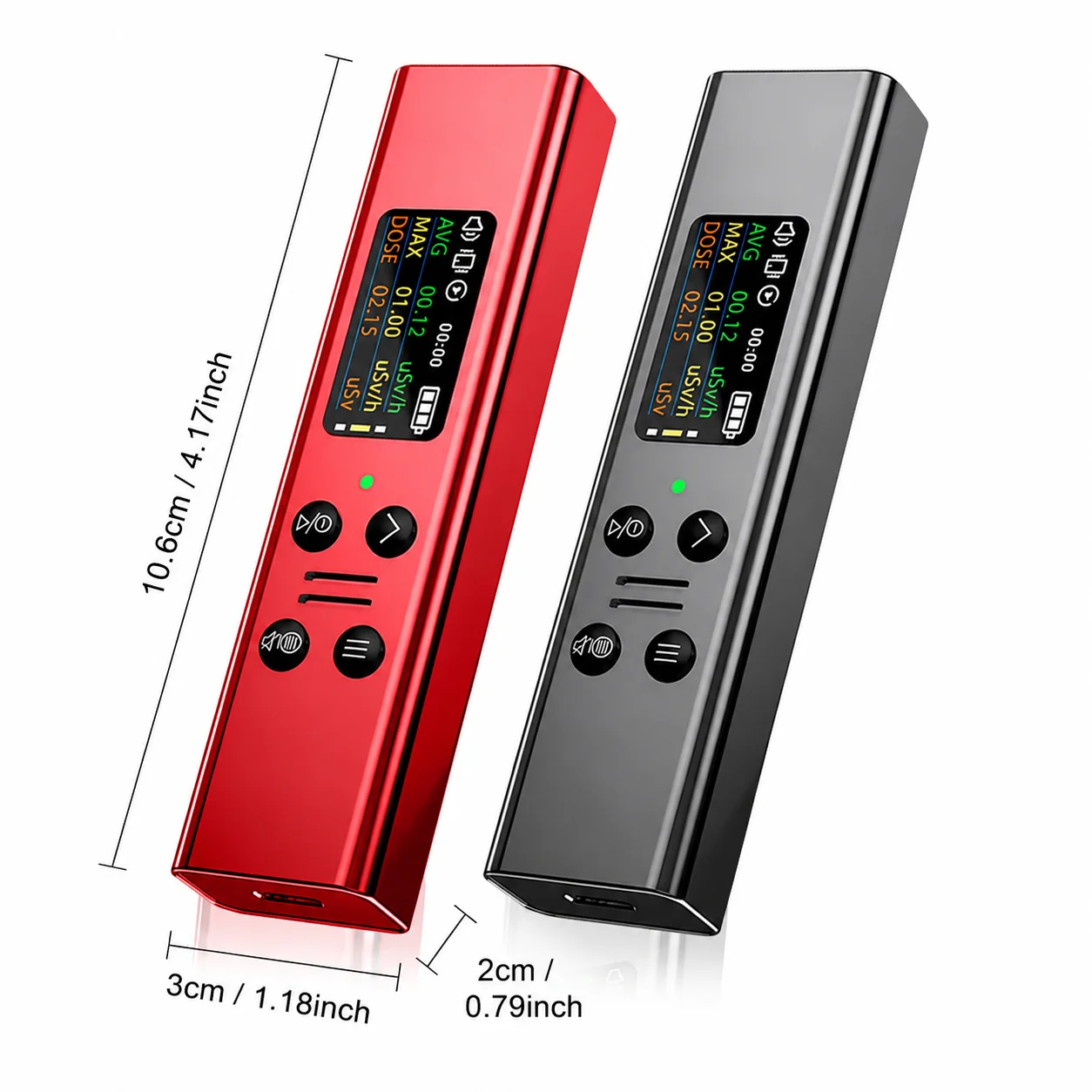 Y-M06 Portable Geiger Counter Dosimeter Handheld Nuclear Radiation Detector with LCD Display for X-ray Gamma Beta Monitoring