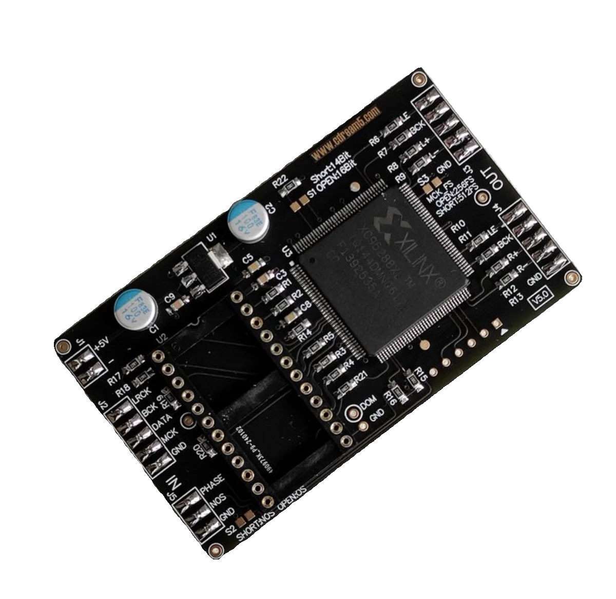 SAA7220 TDA1540 TDA1541 Format Conversion Driver Module V5 Supports 384K for DAC Audio