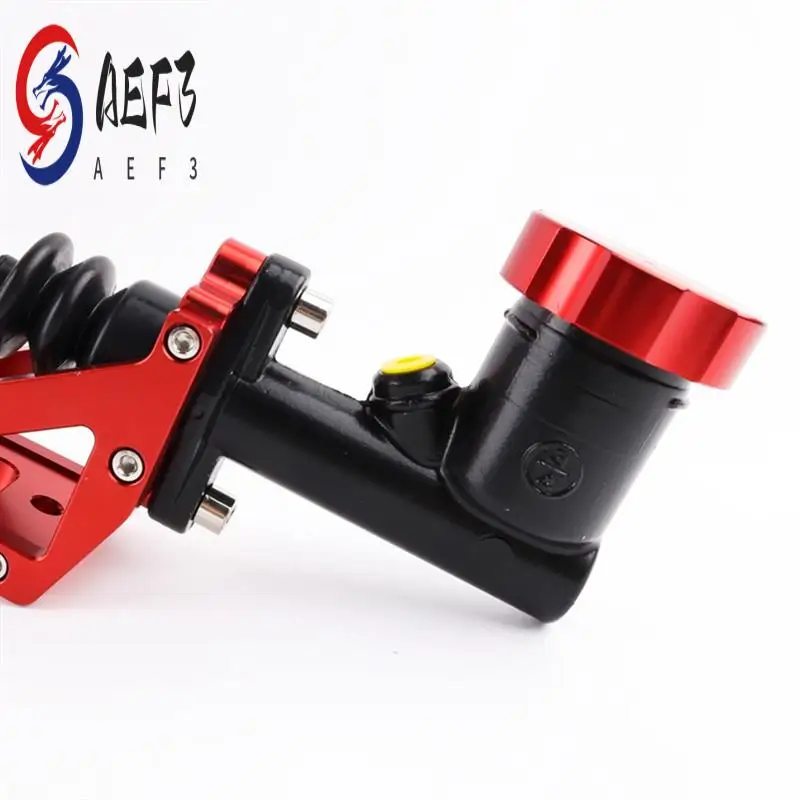 

AEF3-Racing Car Hydraulic Drift Hydro E-Brake E Brake Racing Handbrake Long Arm Lever Park Brake Accessories Red