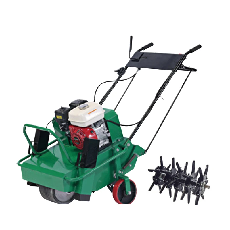 

Hantechn Gas Multi-Tool Garden Machine Aerating Machine Grass Turf Drain Hollow Tine Grass Lawn Aerator