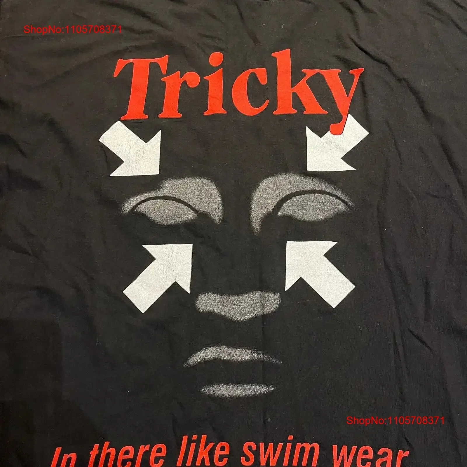 Tricky shirt vintage trip hop portishead massive attack 90s alternative maxinquaye vintage Washed Stretched streetwear Soft