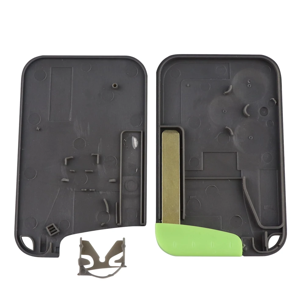 YIQIXIN Small Blank Blade Case Smart Card For Renault Laguna Espace Replacement 3 Buttons Fob Cover Insert Remote Car Key Shell