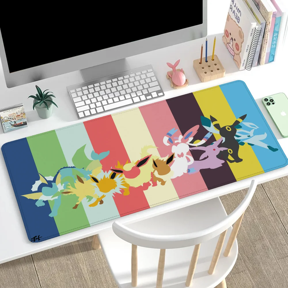 Pokemones Computer Mouse Pad Gaming Accessories Gamer Cabinet Desk Mat Keyboard Mousepad Rgb Mats Pc Xxl Anime Carpet Large Mice