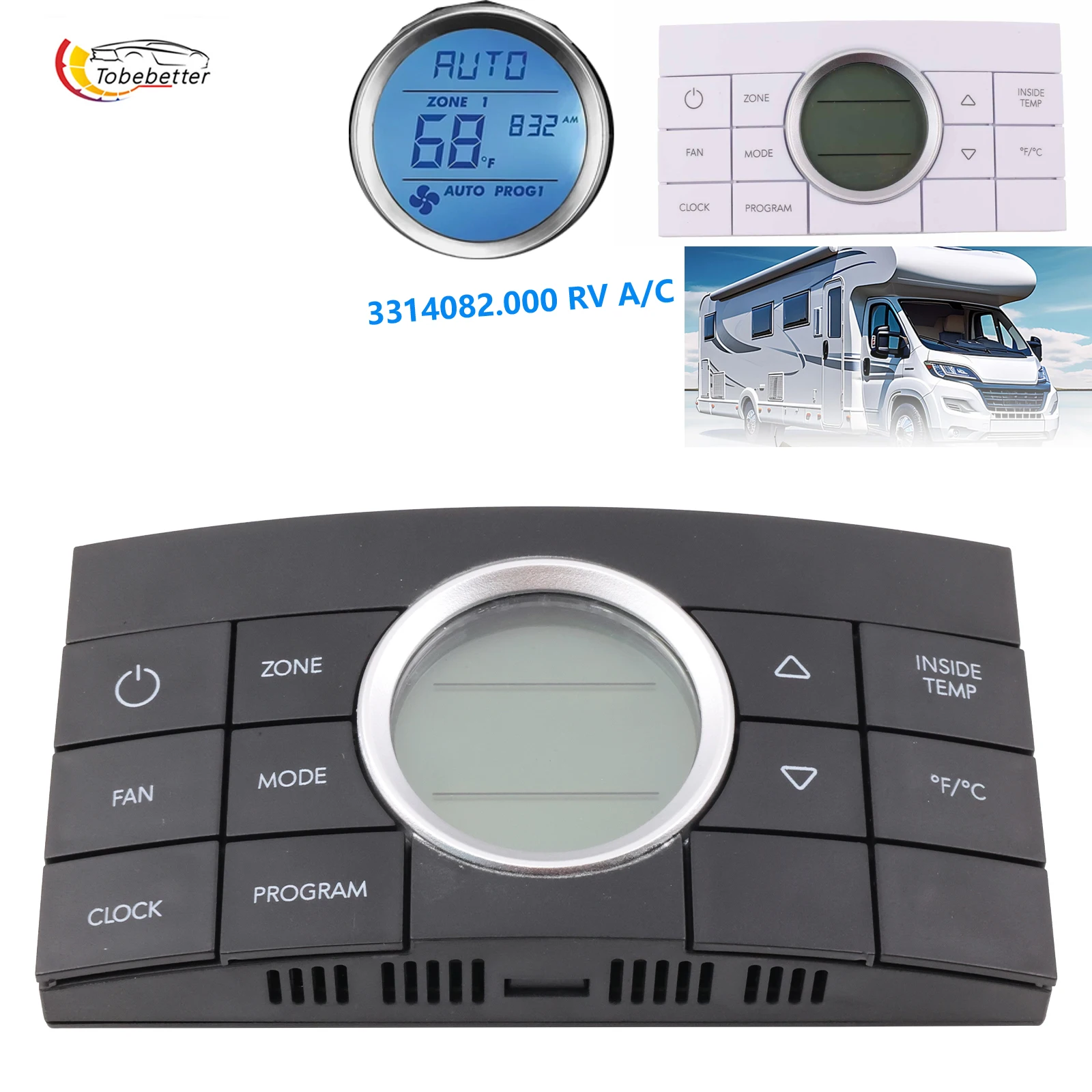 

3314082.000 RV Thermostat Multi-Zone Comfort Control Center 2 Replacement for Dometic CCC2 Air Conditoner 6218xx,457915