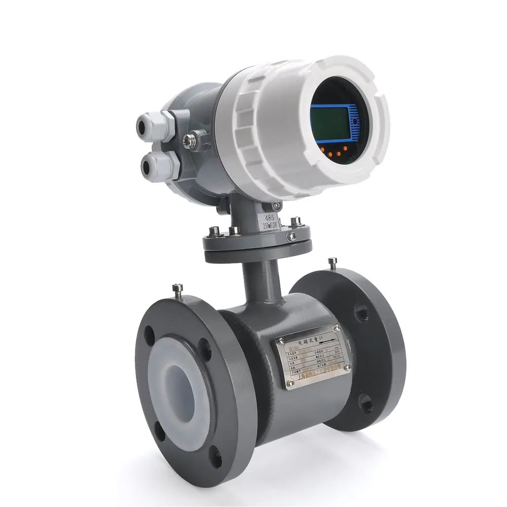 

24VDC 220VAC Digital DN50 DN80 DN100 DN150 DN200 DN600 DN800 Small Large Caliber Magnetic Inductive Flowmeter