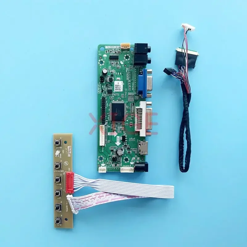 

Плата драйвера контроллера для HSD101PFW1-A01 N101N6-L01/L0A DIY Kit LVDS 40Pin HDMI-совместимая панель ноутбука 1024x576 DVI VGA 10,1 дюйма