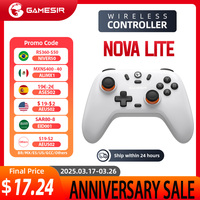 GameSir T4 Nova Lite - Wireless Switch Controller Bluetooth Gamepad with Hall Effect for Nintendo Switch iPhone Android Phone PC