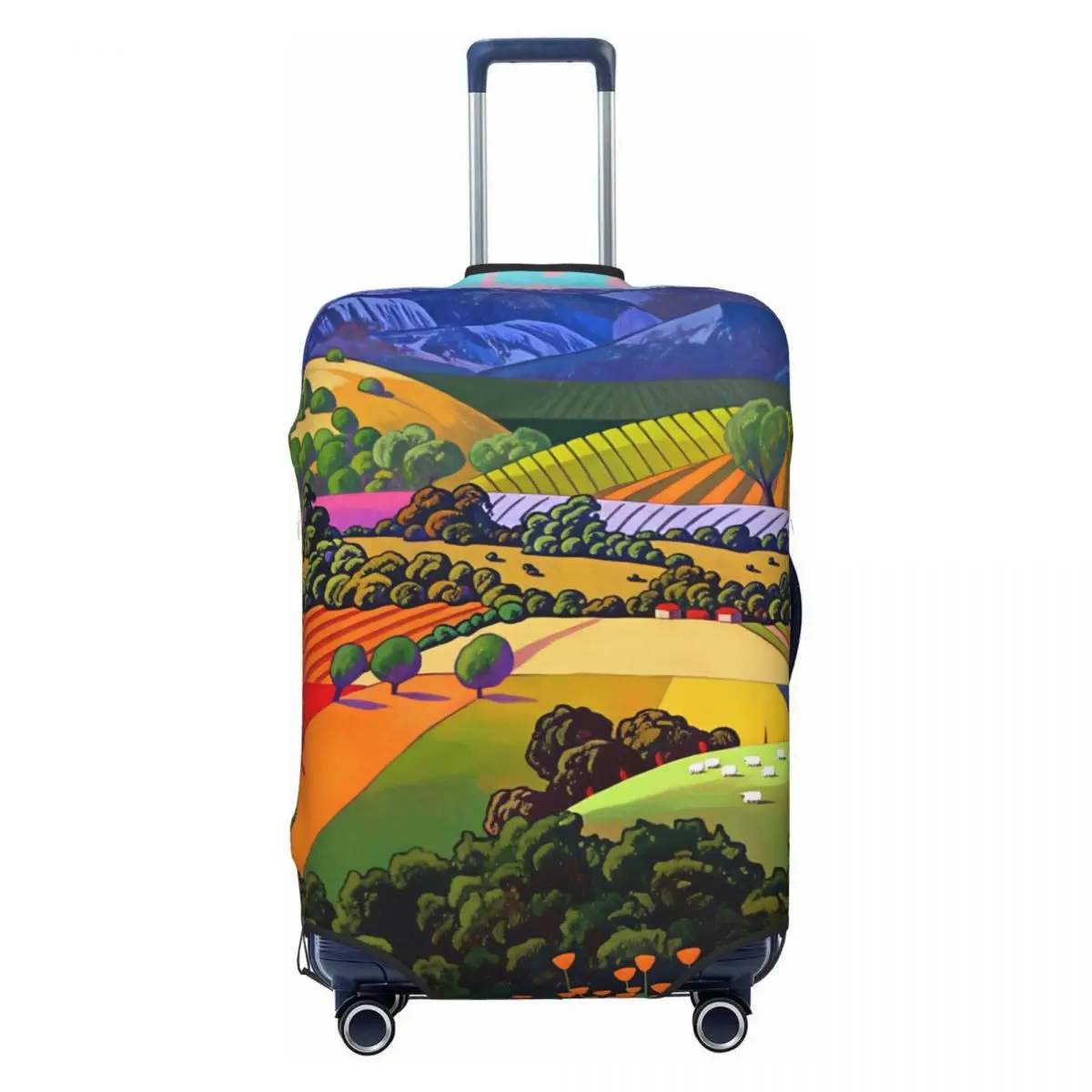 David Hockney Poster Suitcase Cover Business Holiday Fun Luggage Case Protection