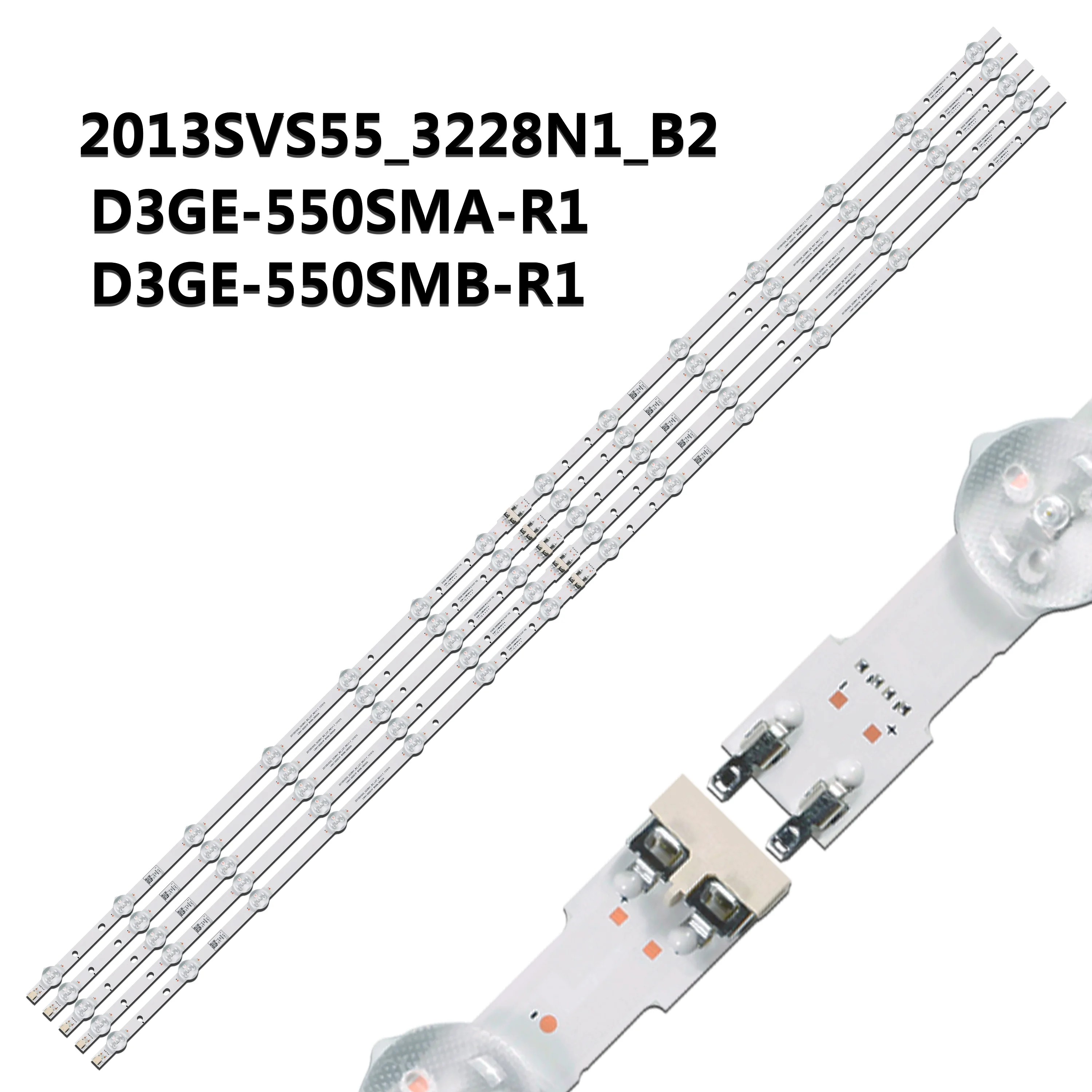 

10 шт. светодиодная лента 7 + 7 светодиодов BN96-39055A BN96-39056A для 55 дюймов CY-DF550CSLV1H CY-DJ055CSLVZH LSF550HJ02-A01 CY-DF550CSLV4H