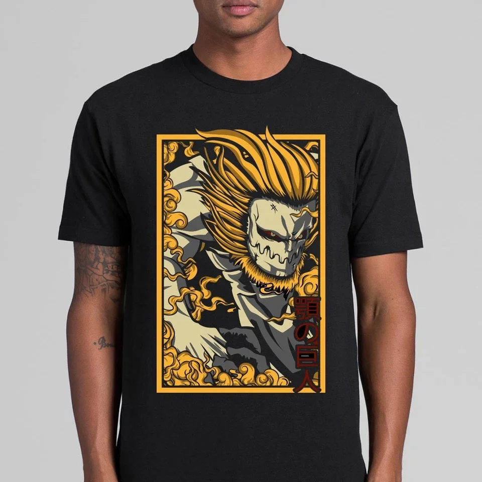 ataque-em-tita-streetwear-camiseta-masculina-eren-yeager-shingeki-no-kyojin-anime-verao-algodao-feminino-topos-camisetas-casuais-de-alta-qualidade