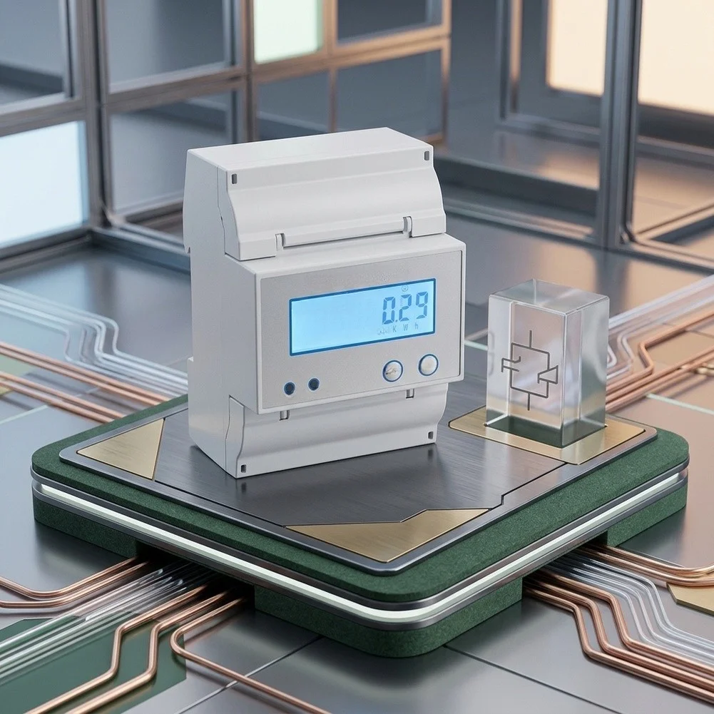 Digital LCD Single-Phase DC Energy Meter Bidirectional Active Power Measurement RS485 Communication for DC48V DC24V AC220V