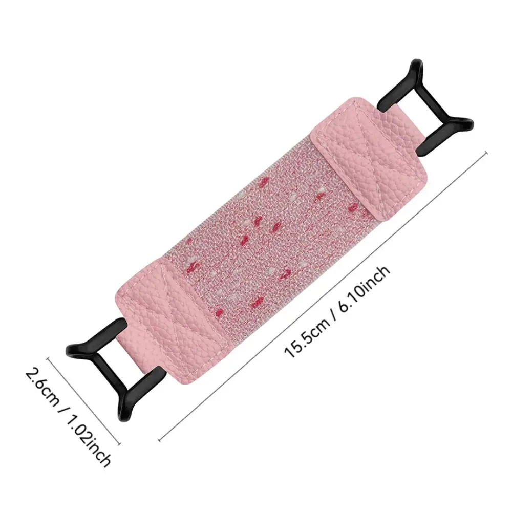 Glittery Tablet Hand Strap PU Leather Non-slip Finger Grip Holder Elastic for Kindle/Kobo/Voyaga/Lenovo/Sony 6-8