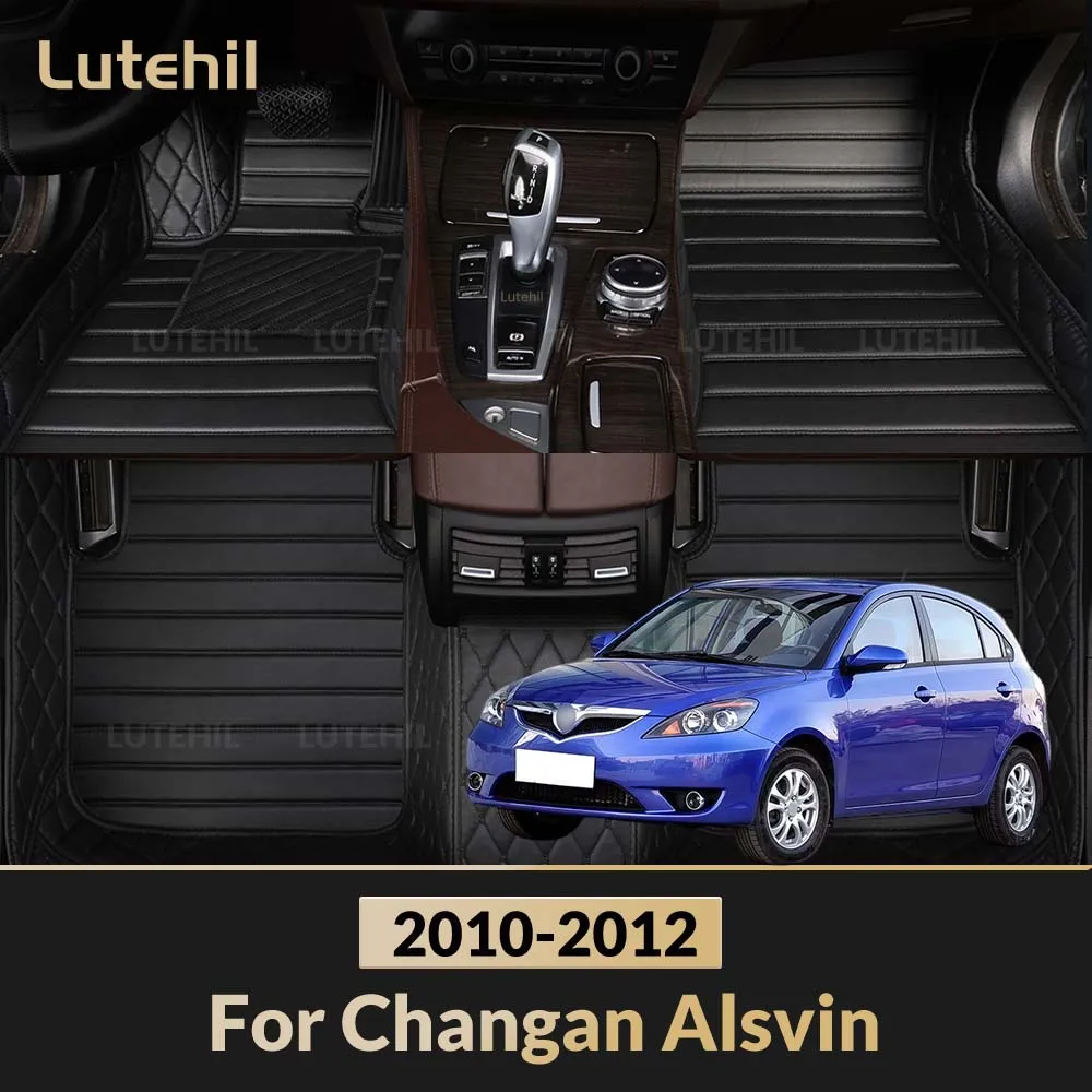 

For Changan Alsvin 2010-2012 Custom Car Floors Mat Full Set Floor Liners Waterproof Carpet Protection Interior Accessories