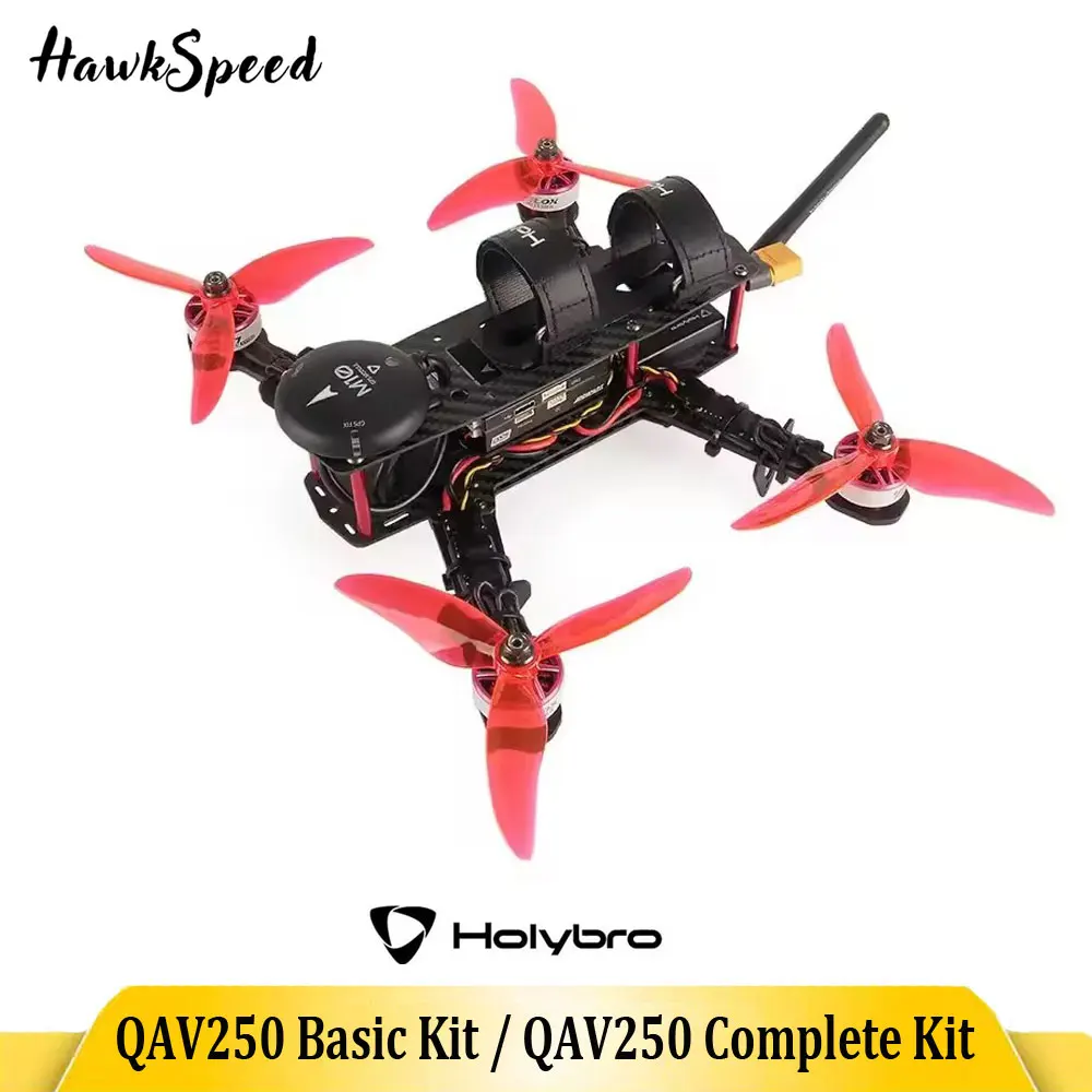 HolyBro QAV250 Kits Pixhawk 6C Mini Basic / Complete Version with 433MHz / 915MHz Telemetry Radio