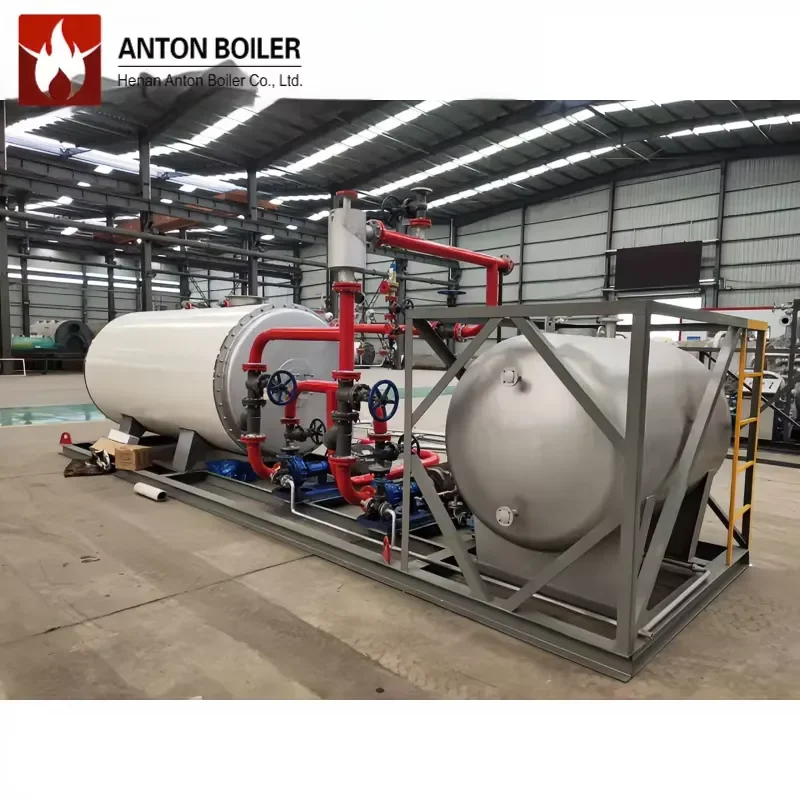 J Fired Low Horizontal Automatic Control Thermal Oil Heater Organic Heat Carrier Boiler Industrial Use Central