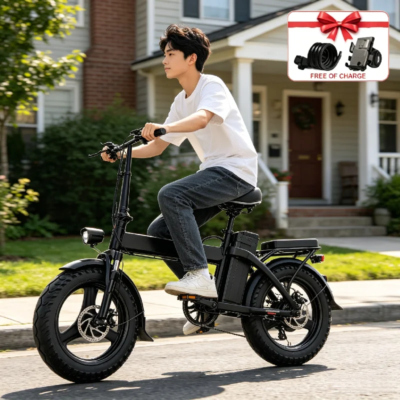 14 Inch 500W Urban Electric Bike for Fashion Riders, UL2849 Safety Certified, 45° Strong Hill Climbing, Crafted by Leading Manufacturer image 15