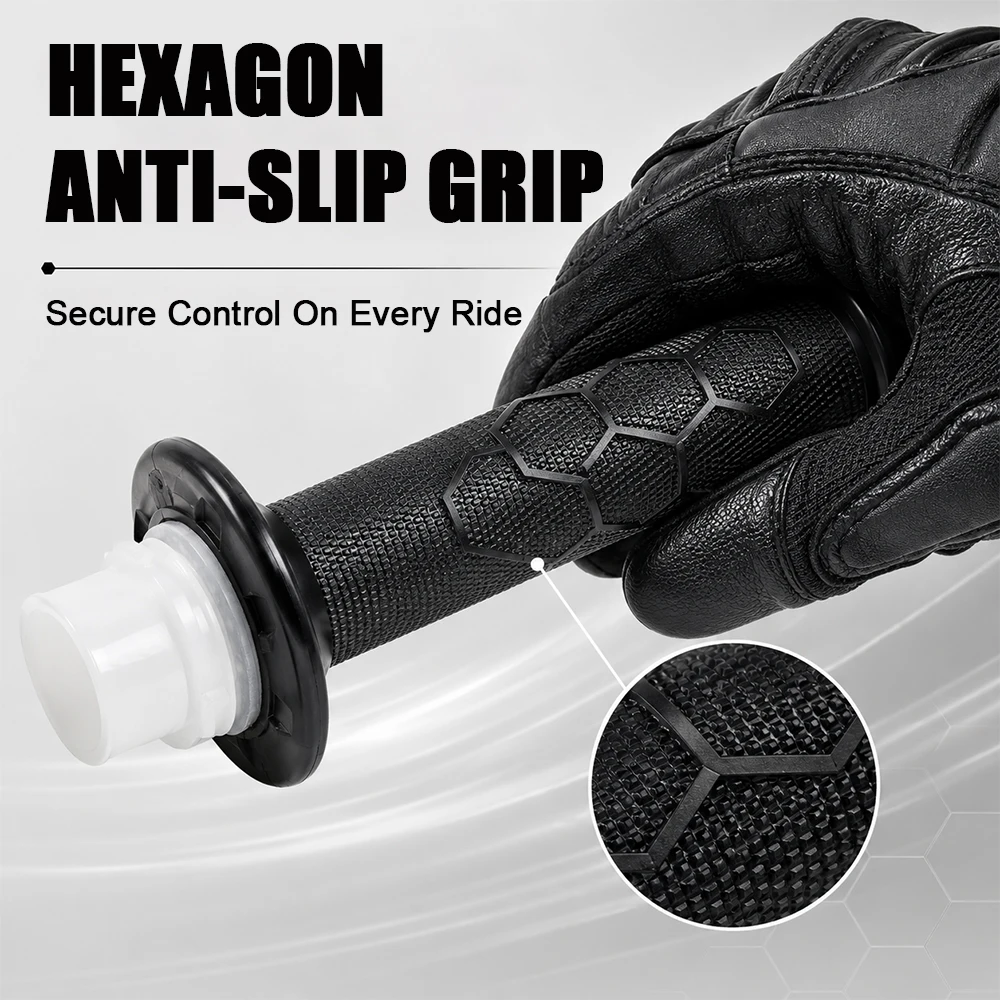 Motorcycle Anti-Slip Handlebar Grips For Surron Ultra Bee Light Bee 2025-2026 Electric Off Road Dirt Pit Bike Ebike Part Durable