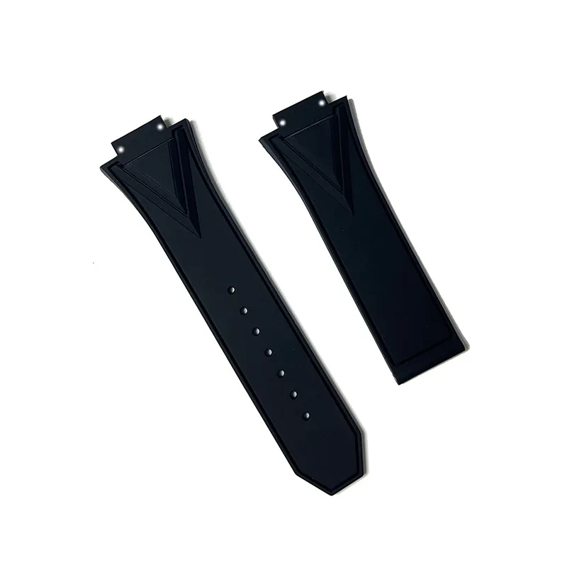 29X17X22mm ل الانفجار الكبير Unico Sang Bleu سلسلة حزام ساعة اليد لينة سيليكون الفرقة المطاط سوار ملحق معصمه