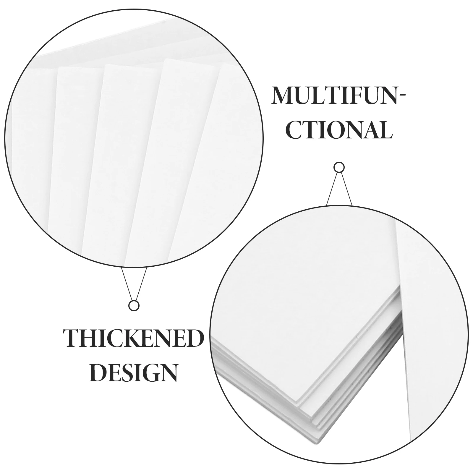 

10pcs Blank Large Thick Poster Board For Crafts Diy Projects Craft Foam Sheet Making Material White Foam Core Board For Cosplay