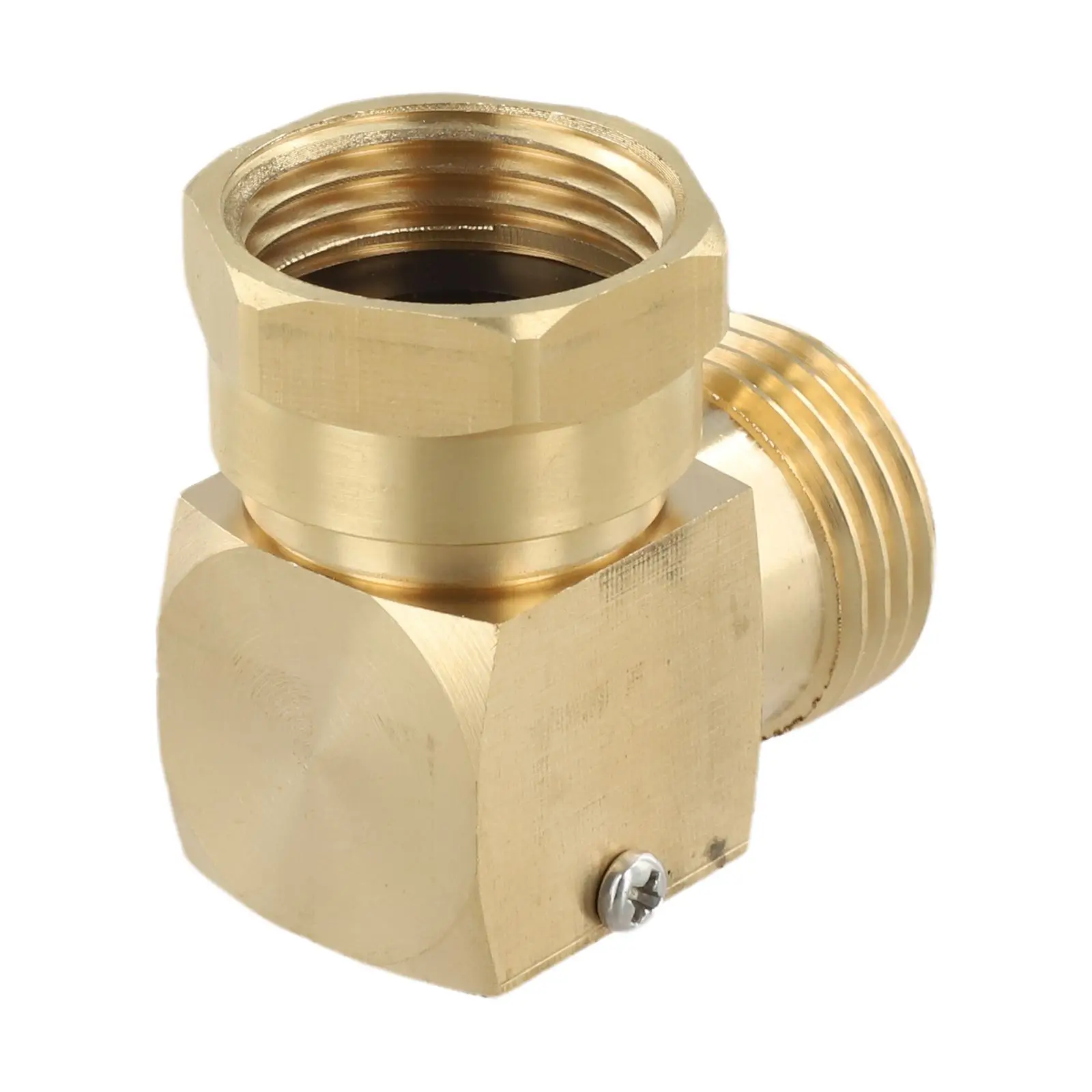 For Garden Hoses 180 Swivel Connector Garden Hose Connector Garden 3 4 Inch GHT Thread Fits Standard Garden Hoses