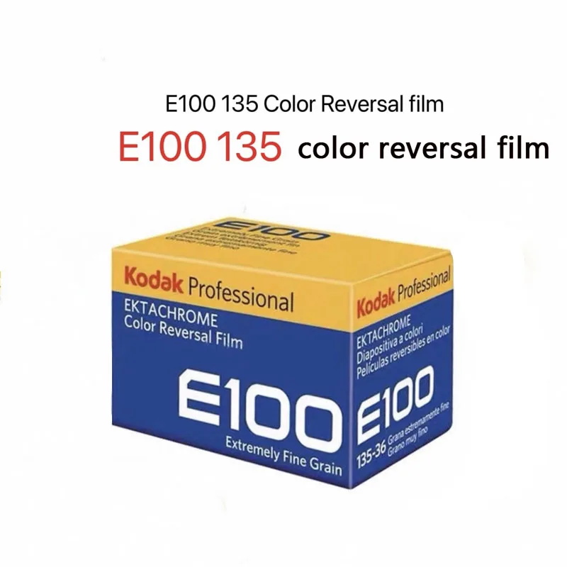 Original Kodak E100 EKTACHROME135 Color Reversal Film Positive Film For 135 Film Cameras (Expiration date: 2024) ﻿