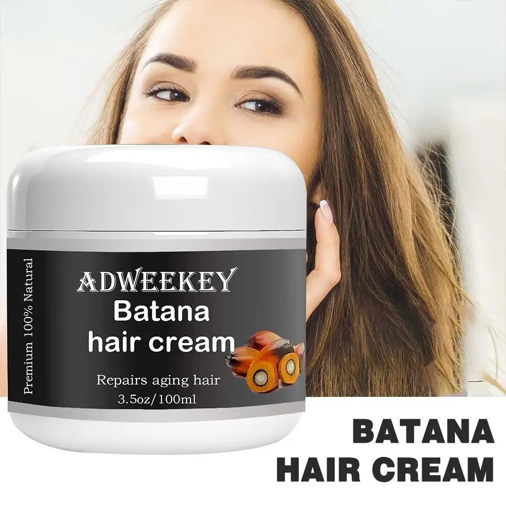 Óleo de Batana para o Crescimento do Cabelo, Tratamento Anti Queda de Cabelo, Creme Hidratante, Cuidado do Cabelo Seco, Essência Natural, Aliviando, 100g