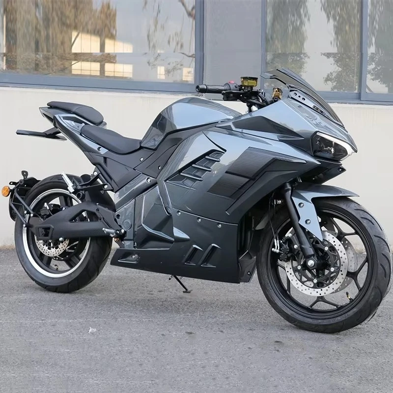 Krono Wild ALIE HY Factory Direct Wholesale High-Speed 160km/h Racing Electric Motorcycle 72V100AH Lithium Battery 300KG Load 1