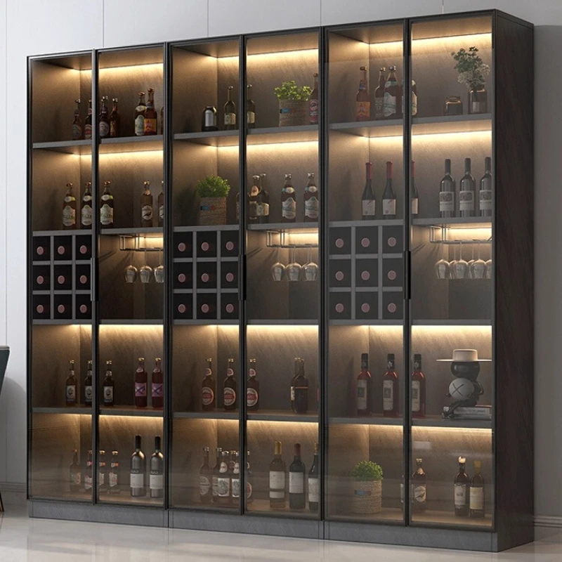 

Коктейльный бар, барные шкафы, настенная подставка для шампанского, мебель для столовой, витрина, шкафы для сувениров со стеклянной дверью, дизайн декора шкафа
