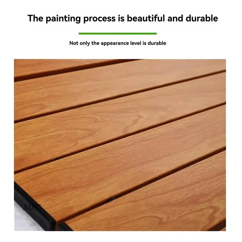 

New-Portable Table Board Folding Tabletop Board Outdoor Camping Table Board Wood Color 8 Inch