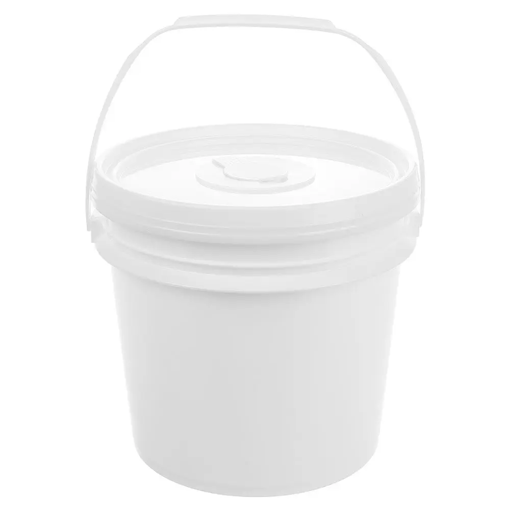 

White Plastic Wipes Dispenser Refillable Bucket Large Capacity Portable Bathroom Wipe Container Wet Tissue Holder Car Travel