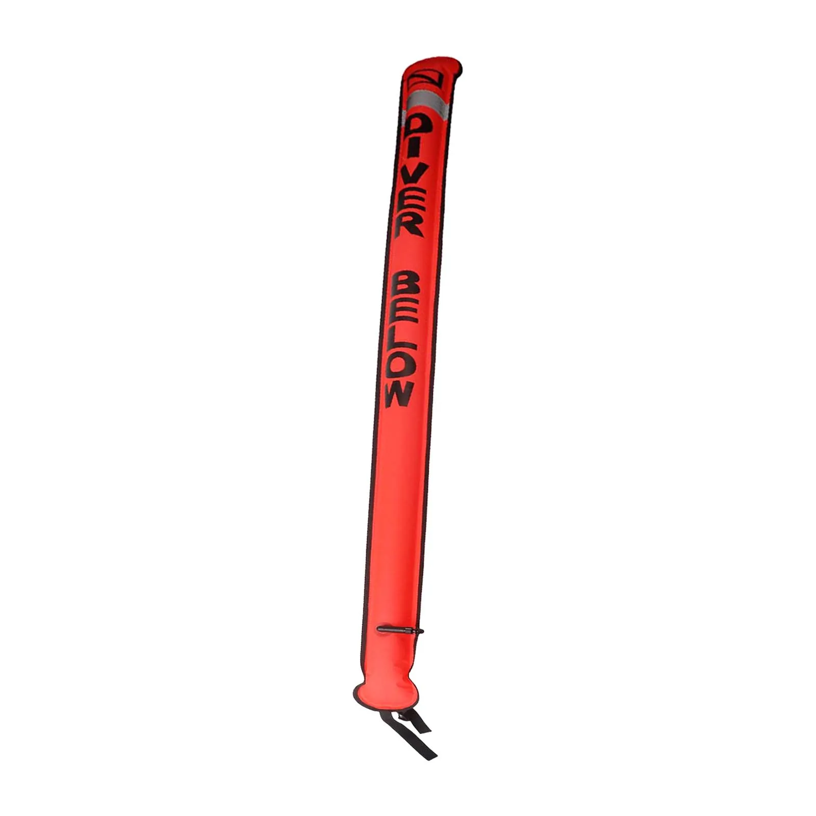 Compact Inflatable Diving Buoy Marker Inflatable Signal Tube Effortless Inflation Overpressure Valve Versatile Usage