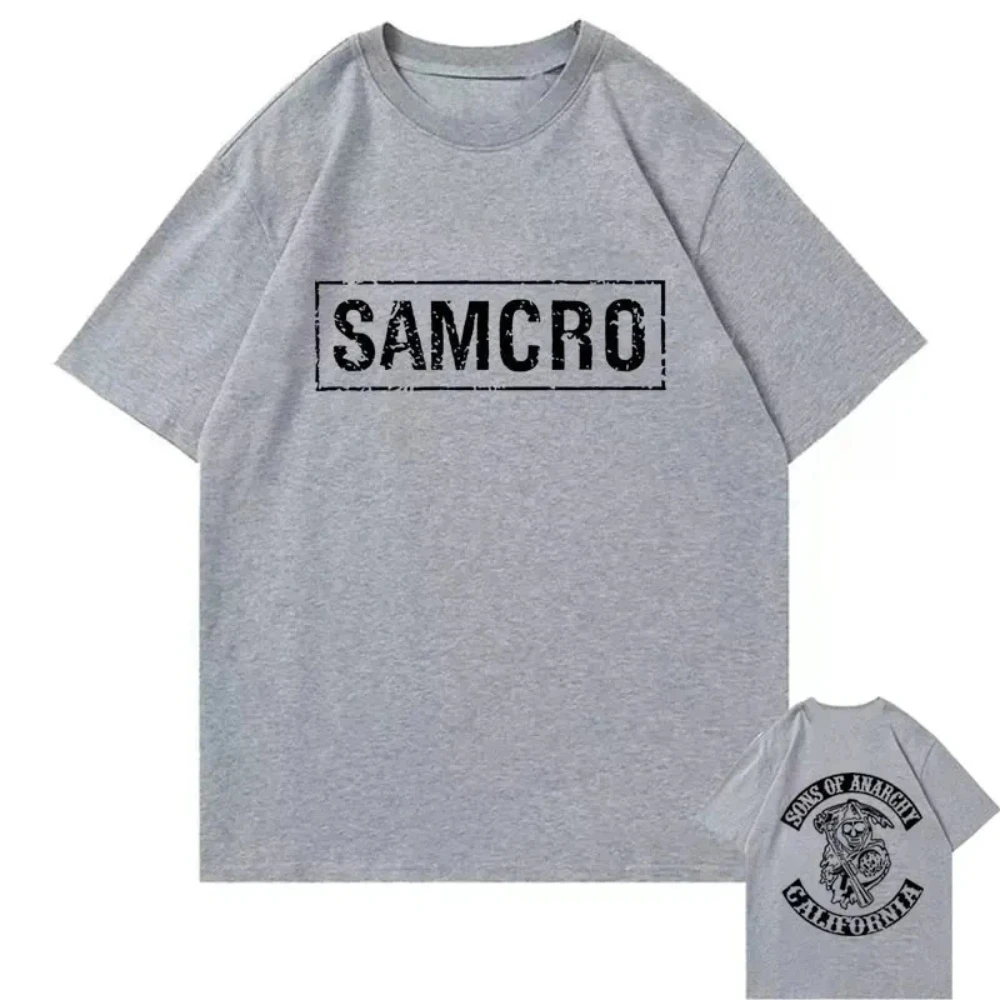 2026 Vintage Biker Graphic T-Shirt Kids Adults Pure Cotton Crew Neck Short Sleeve Retro Motorcycle Style Casual Tee