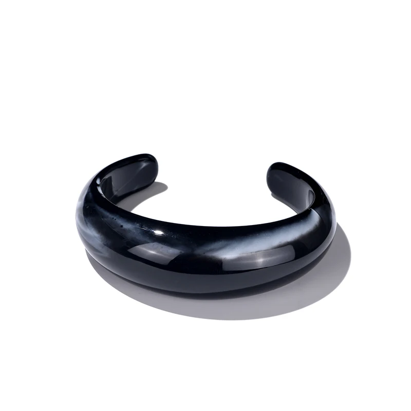 Vintage Böhmischen Harz Manschette Charme Armbänder Armreifen Für Frauen Mode Schmuck Acryl Weit Offene Handgelenk Geometrische Armreif Pulseras – Detail 32