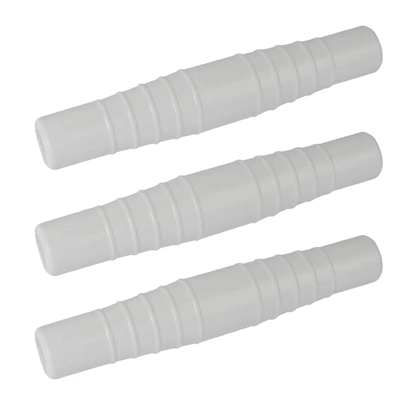 

3Pcs Pool Hose Connector Hose Coupling Portable Pool Hose Coupling Adapter Hose Connector White