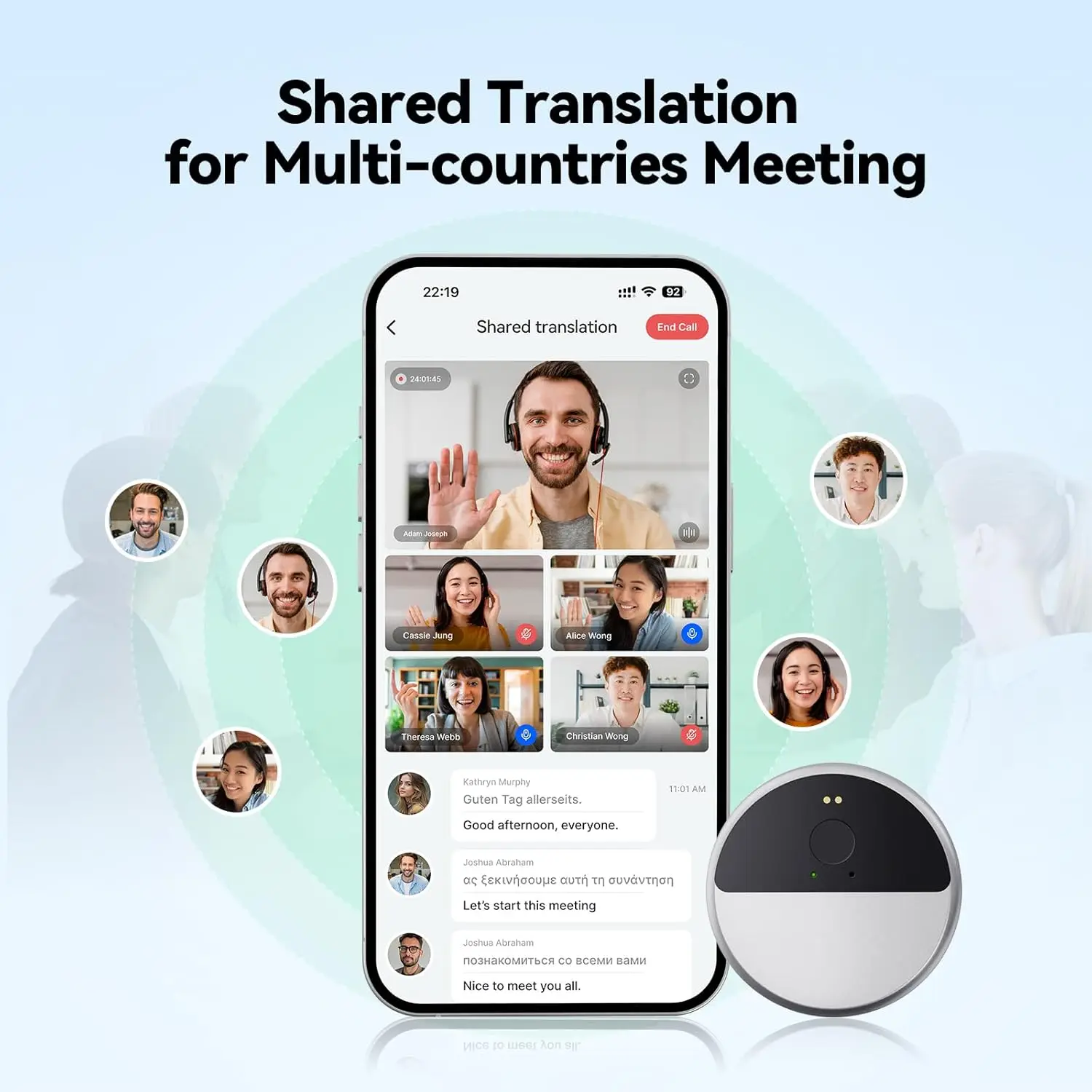 InnAIO AI Translator T9