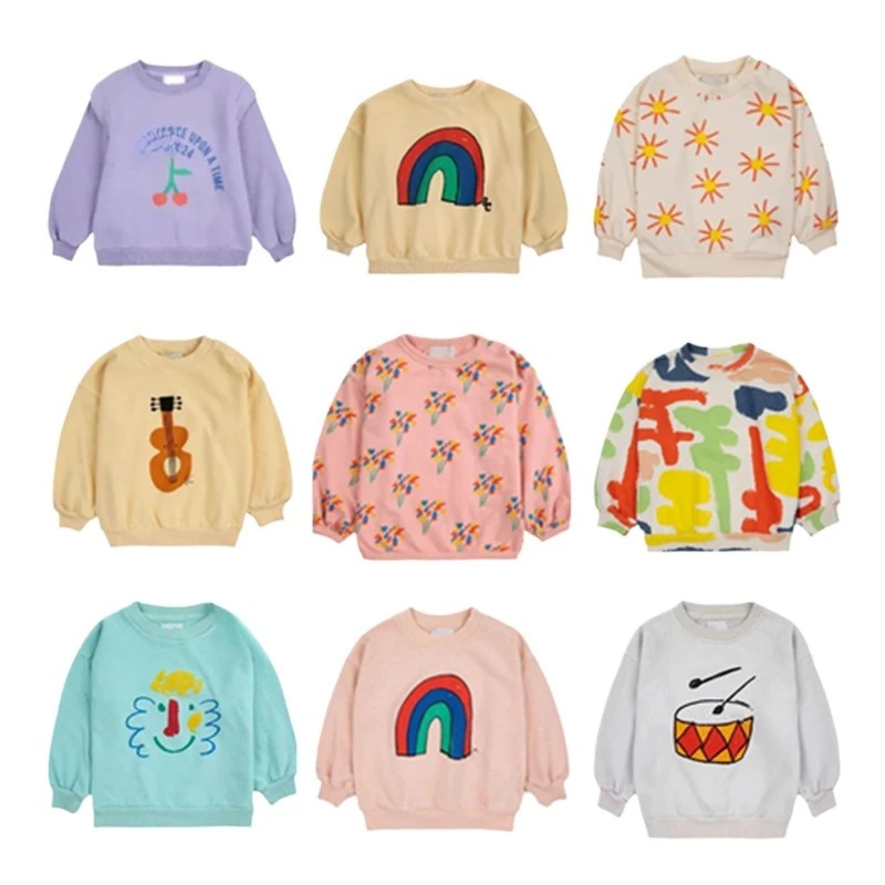 

Товар в наличии! Детская осенне-зимняя спортивная одежда для мальчиков и девочек и дизайнерские топы с длинными рукавами