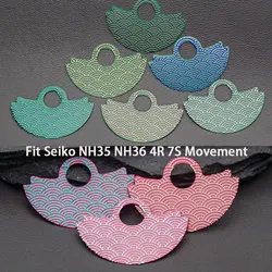 Oscillerend Gewicht Rotors Automatische Hamer Vel Patch Sticker Up Label Horloge Modificatie Onderdelen Passen Japan Nh35 Nh36 4r 7S Move