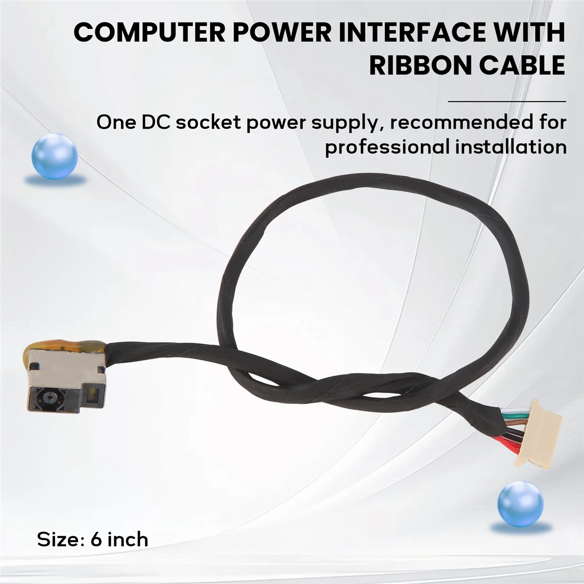 SLQZT ใหม่ DC Power Jack Harness Cable สําหรับ Pavilion 15-AC026DS 15-ac055nr 15-ac121dx