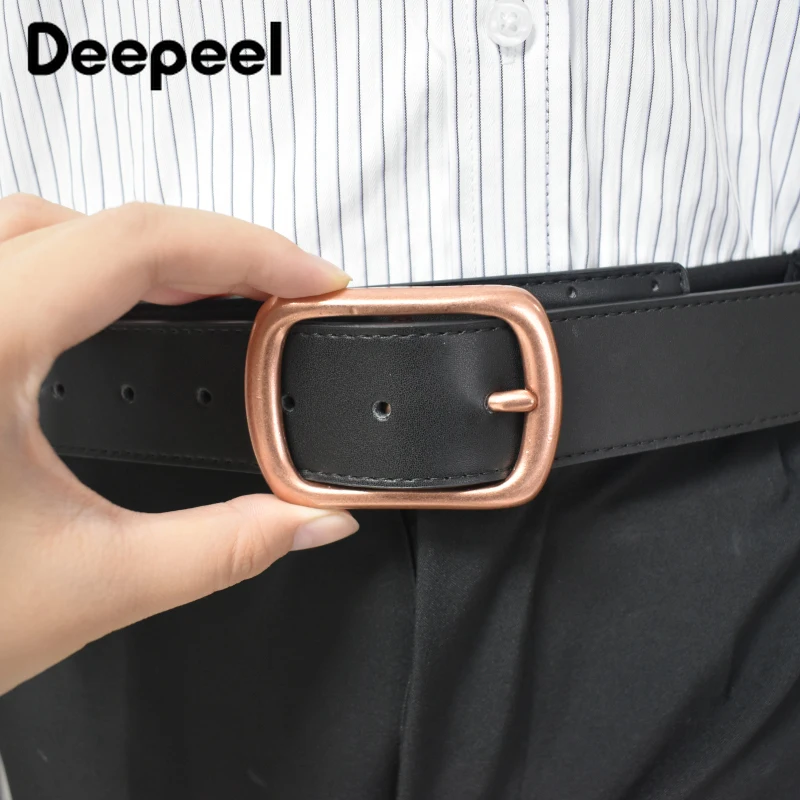 

40 мм медная пряжка для ремня из розового золота для мужчин и женщин, застежка на булавке, джинсы, брюки, пояс, декор, пряжки, сделай сам, кожаные аксессуары для одежды