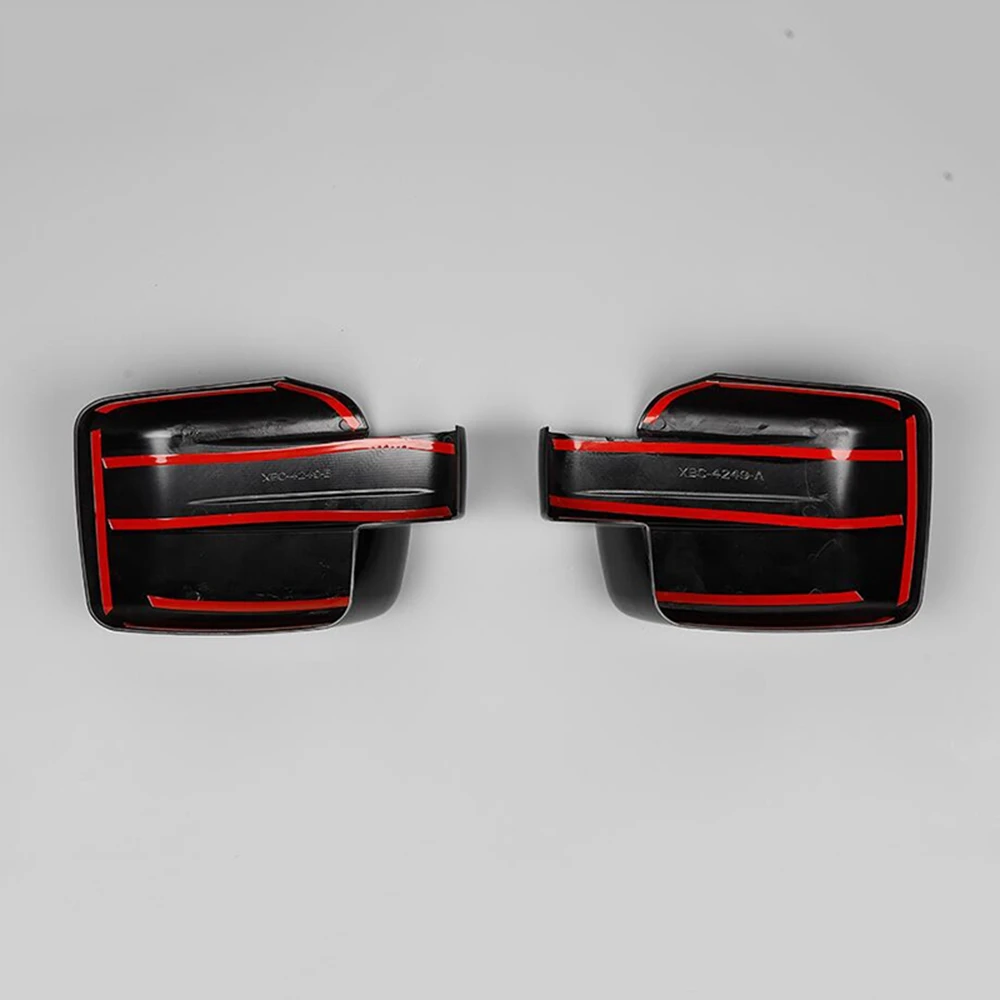 

Car Side Rearview Mirror Cover Trim ABS for Dodge Nitro Jeep Liberty 2007 2008 2009 2010 2011 2012, Black