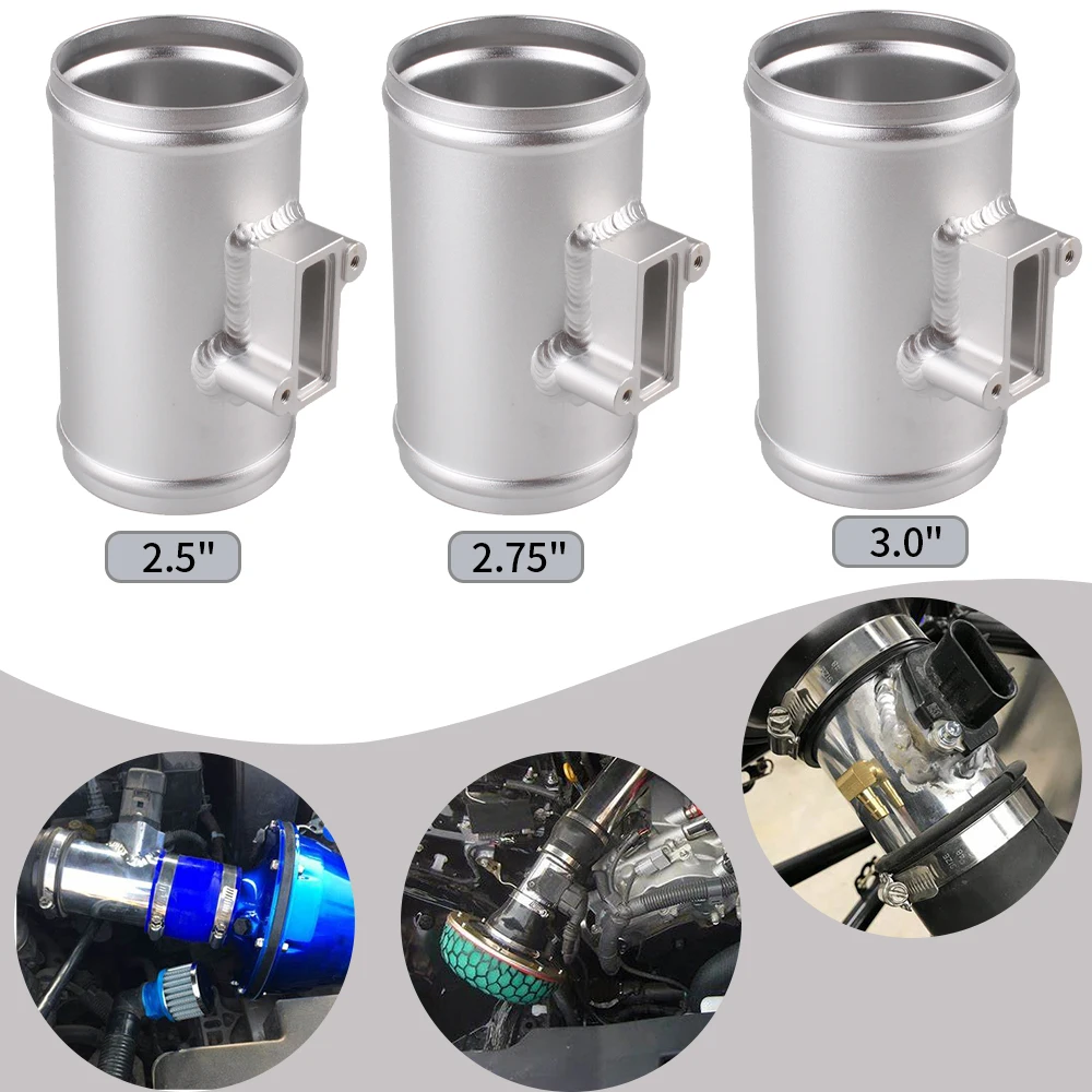 RASTP-새로운 63/70/76mm 공기 유량 센서 마운트 흡기 미터베이스, VW 닛산 혼다 시빅 포드 MAF 공기 흡입계 어댑터 MAF006