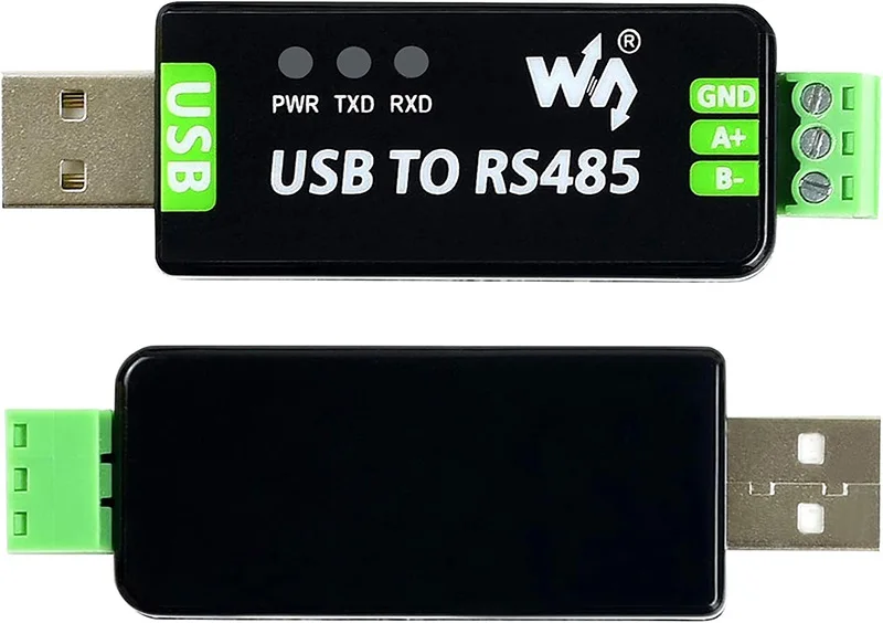 Waveshare USB to RS485 Converter Industrial Adapter Original FT232RL and SP485EEN Embedded Protection Circuits ESD Protection