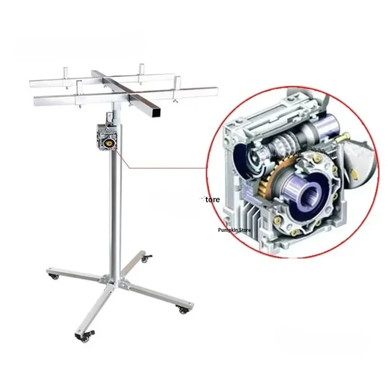 

Electric/Manual Air Conditioner Air Duct Installation Lift Bracket Thickened Fold 2.5M/3M/3.5M/4M Installation Tool