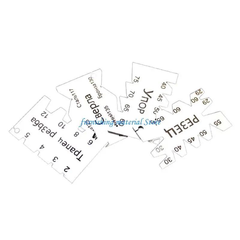 Y5GD Template yang andal Template Template Gauge Praktis Pengukur Untuk Penggemar DIY