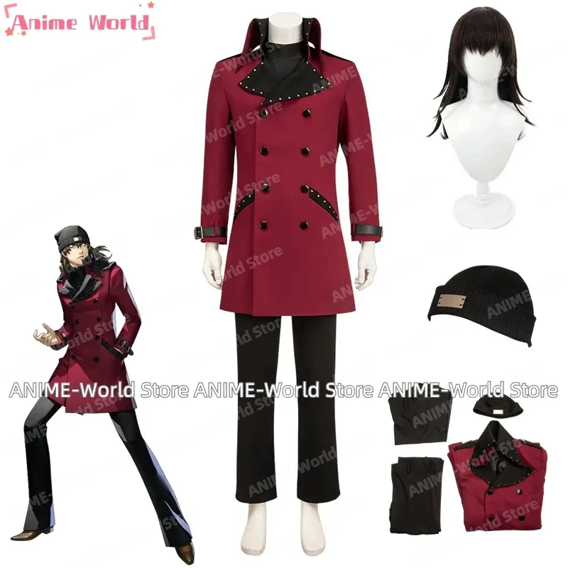 《》Game Reload Shinjiro Aragaki Cosplay Costume Wig Costume with Hat