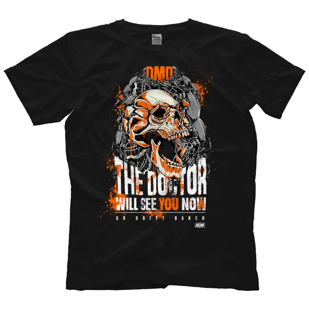 Britt Baker - The Doctor Will See You Now AEW Official T-Shirt Tees Y2K tops Unisex Summer Short Sleeve