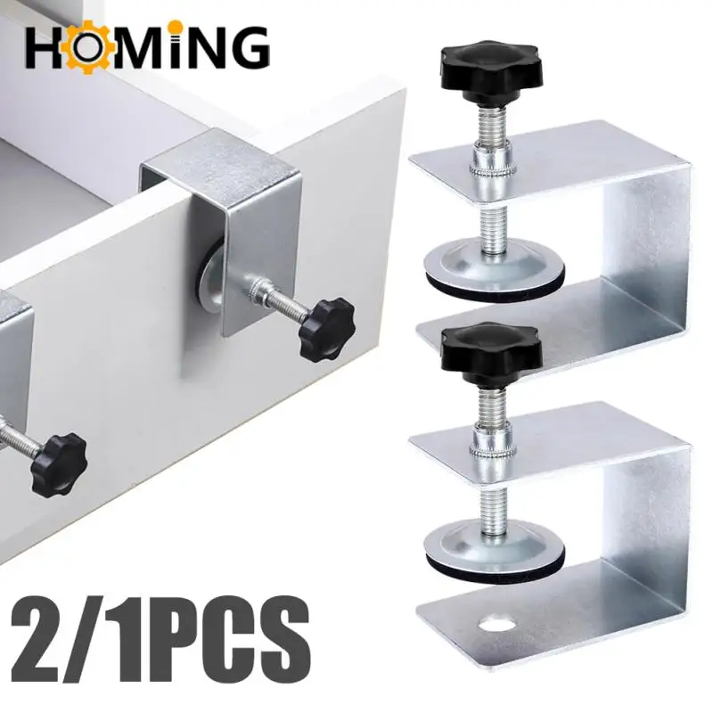 2pcs Stainless Steel Joinery Clamp Fixing Clip Stainless Steel Drawer Front Installation Stability Clamps For Carpentry Woodwork