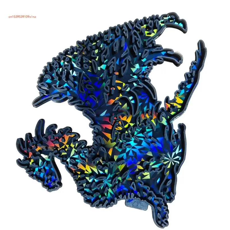 Flexible Wall Stickers Mould Silicone Mold Dragon Wall Decors